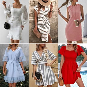 TKK Abiti Estivi Casual Misti da Donna, Moda Europea e <span class=keywords><strong>Americana</strong></span>, Vendita Diretta dalla Fabbrica, Taglie e Colori Assortiti - Product Image 2