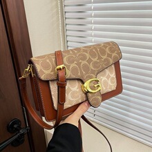 Sacs à bandoulière de luxe en cuir PU pour femmes, avec <span class=keywords><strong>logo</strong></span> personnalisé, sacoches élégantes pour dames, vente en gros - Product Image 2