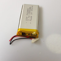 Batterie au lithium polymère 3,7 V 702575 1300 mAh/1400 mAh rechargeable avec circuit de protection, directement de l'usine, pour appareils