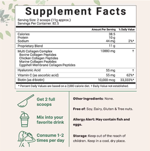 Multi-Collegen Peptides Premium Vitamins para una salud y bienestar óptimos - Product Image 3