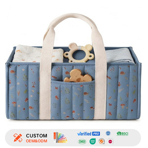 <span class=keywords><strong>Bolsa</strong></span> de Pañales Acolchada Premium para Bebé, Organizador de Pañales Ligero - Product Image 1