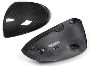 Cubiertas de Espejos Retrovisores de Fibra de Carbono Brillante/Mate YG STYLING, Repuesto para Mercedes-Benz Clase C/S/E/GLC (EQE/EQS), Carbono Seco - Product Image 4