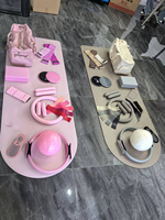 Kit de Pilates Professionnel OEM avec Logo Personnalisé : Bandes de Résistance, Tapis de Yoga en Caoutchouc PU et Bandes de Fessiers en Tissu