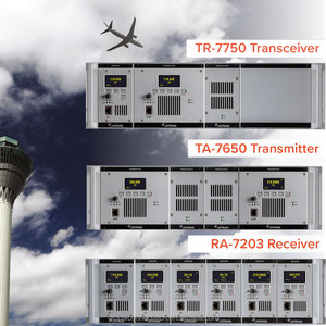 Radio aéronautique JOTRON 50W VHF AM numérique multimode, émetteur TR-7750, récepteur TA-7650, RA-7203 - Product Image 2