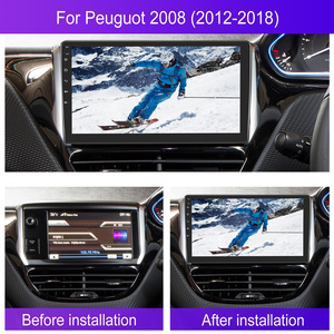 ชุดกรอบหน้าปัดและแผงหน้าปัด Podofo ขนาด 10.1 นิ้ว สำหรับ Peugeot 2008 ปี 2012-2018 พร้อม Canbus อุปกรณ์เสริมในรถยนต์ กรอบเฉพาะรุ่น ผู้จำหน่ายส่ง - Product Image 2