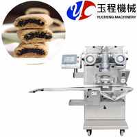 Nueva Máquina Comercial Digital para Hacer Galletas de Figo, Máquina Automática de Relleno, Acero Inoxidable 304, Alta Productividad para Panadería