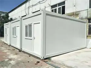 2023 Moderne Flat Pack Container Huizen Klaar Om Te Leven Bouw Arbeid Slaapzaal Gebruik Op Maat Gemaakte Kant-En-Klare Huis Container