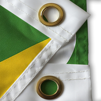 Drapeau des comores 100% Polyester avec impression numérique, vente en gros