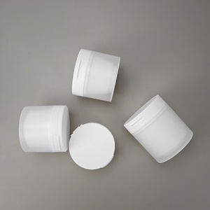 Customs Logo Frosted <b>Plastic</b> Flip Top Cap Spoon Tweezer 50g 100g Cleansing Balm Makeup Remover Cream <b>Jars</b> for Skin Care Lotion - Product Image 2