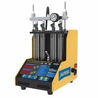 AUTOOL CT150 Limpiador y Probador Universal de Inyectores de Combustible para Autos y Motocicletas, Limpieza Ultrasónica de Boquillas de Inyección de Gasolina, 1 Año de Garantía