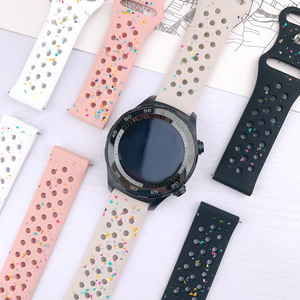 BEEFLYPOWER Correas de Reloj de Silicona de Goma de 20 mm y 22 mm, Nuevo Producto, para Relojes Huawei GT <span class=keywords><strong>2</strong></span>, 3 y 4, Correa de Repuesto - Product Image 4