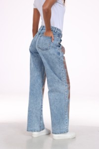 กางเกงยีนส์สตรีทแวร์สำหรับผู้หญิงกางเกงยีนส์ Y2k ทรงหลวมสไตล์สโนว์ซักได้ตามแฟชั่น - Product Image 6