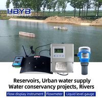 Débitmètre électromagnétique à canal ouvert personnalisé avec flûte/digue pour eaux usées, eaux de rivière et eaux de process