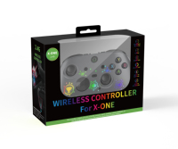 Manette Sans Fil 2.4 GHz pour Xbox One/S/X/PC/PS3/Android/Switch avec Lumière RGB, Bouton Turbo et Boutons Programmables