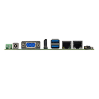 Papan komputer kontrol industri kecil tertanam 3.5 "145*100mm ITX Mainboard tipis PC CPU Combo 8145UT Whiskeylake prosesor
