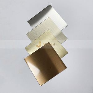 EX385 Brushed Stainless Steel <b>Sheet</b> Metal Panel for Commercial Interior <b>Wall</b> <b>Cladding</b> Hairline Metal Decorative <b>Sheet</b> - Product Image 5