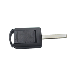 Hiton 2-Tasten Aluminiumlegierung Wasserdichter Schwarzer Auto-Smartkey 433MHZ Schlüsselblatt 1 Jahr Garantie Opel MERIVA Corsa C-<span class=keywords><strong>ombo</strong></span> - Product Image 2