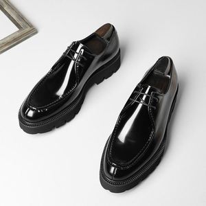 Botas Cortas de Cuero Genuino para Hombre de Alta Calidad, con Cordones, Ideales para Ocasiones Formales y de Negocios - Product Image 5