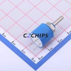 ตัวต้านทาน/โพเทนชิออมิเตอร์แบบปรับได้ WI-11-102ตัวต้านทานผ่านรู (THT) 1Kohm 10% 500mW - Product Image 2