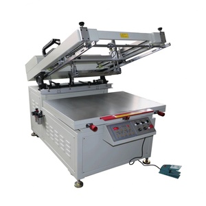 High-Accurate Tilted-Arm Motor Vacuum Table Screen Printing Machine Semi-Automatic for <b>Paper</b> & <b>Label</b> Printing New Condition - Product Image 3