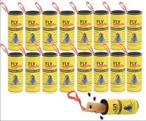 Trampa para insectos/insectos Cinta viscosa Rollo <span class=keywords><strong>de</strong></span> cinta para moscas Trampa para moscas colgante Trampa para moscas <span class=keywords><strong>de</strong></span> frutas - Product Image 1