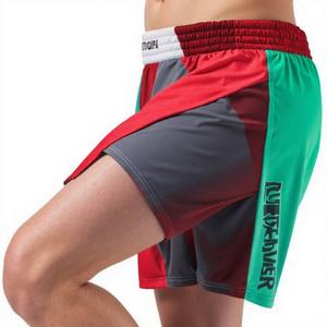 Jiujitsu Bjj Casual Athelic <strong>Shorts</strong> With 2 in 1 Double Layer Gym <strong>Lady</strong> Women Men 2 Layer Running <strong>Shorts</strong> - Product Image 2