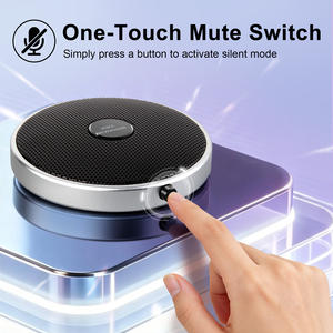 Micrófono USB Profesional Q2, <span class=keywords><strong>Mini</strong></span> Micrófono de Condensador de Estudio, Omnidireccional, Portátil, para Grabación de Reuniones y Escritorio - Product Image 4