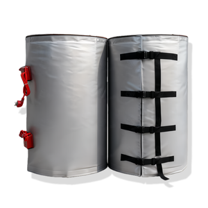 Couverture chauffante pour fût d'huile de haute qualité 200/1000L, élément chauffant électrique industriel à température réglable en silicone - Product Image 1