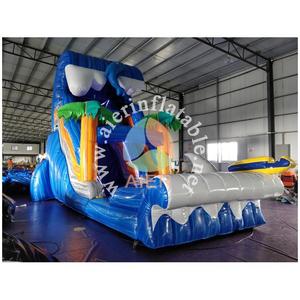 Tobogán Acuático Inflable Shark Surf Skateboard con Pista, Calidad Comercial para Niños, Carnavales, <span class=keywords><strong>Alquiler</strong></span> para Fiestas y Parques <span class=keywords><strong>de</strong></span> Diversiones - Product Image 3