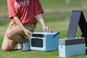 <span class=keywords><strong>Mini</strong></span> climatiseur portable, courant continu DC 24V, camping, extérieur, voiture 12V, intérieur 110V 220V A/C - Product Image 4