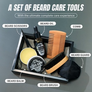 <span class=keywords><strong>Kit</strong></span> per <span class=keywords><strong>barba</strong></span> Private Label spazzola per <span class=keywords><strong>barba</strong></span> pettine forbici balsamo per crescita olio uomo <span class=keywords><strong>cura</strong></span> della <span class=keywords><strong>barba</strong></span> <span class=keywords><strong>Kit</strong></span> - Product Image 5