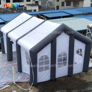 Cabine de pulvérisation gonflable portable extérieure de 8*4*3m Tente de lavage de <span class=keywords><strong>garage</strong></span> de voiture gonflable personnalisée - Product Image 2