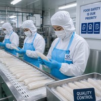 Calamar Congelé IQF Premium, Tubes Nettoyés et Dépelliculés, Todarodes Gigas U3 U5 U7 U10, Fruits de Mer en Gros de Haute Qualité, Origine Chine