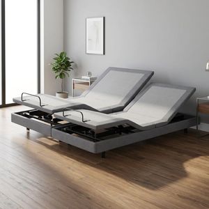 Lit d'hôpital électrique ergonomique SLEEPONE DUO - Cadre en acier inoxydable, taille 160x210 cm, design confortable et pratique - Product Image 3