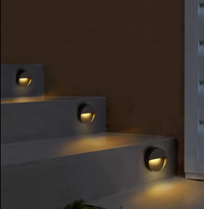 Luces de escalera de aleación de aluminio OEM IP65 con sensor lámpara de pared LED moderna decorativa para exteriores construcción al aire libre - Product Image 3