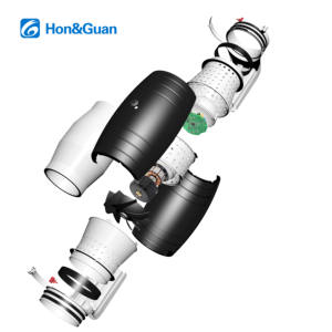 Ventilateur de gaine <span class=keywords><strong>silencieux</strong></span> à flux mixte Hon&Guan 8 pouces Eco-Watt, en plastique, <span class=keywords><strong>silencieux</strong></span>, 746Pa, 100-240V, moteur EC, <span class=keywords><strong>extracteur</strong></span> <span class=keywords><strong>d</strong></span>'<span class=keywords><strong>air</strong></span>, crochet - Product Image 6