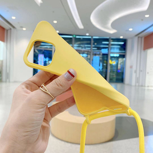 <span class=keywords><strong>Coque</strong></span> de téléphone portable <span class=keywords><strong>avec</strong></span> lanière fine en Silicone pour <span class=keywords><strong>iphone</strong></span>, sangle croisée pour le porter en bandoulière, pour <span class=keywords><strong>iphone</strong></span> <span class=keywords><strong>12</strong></span> <span class=keywords><strong>Mini</strong></span> Pro Max 11 Pro Max X XR XS - Product Image 4