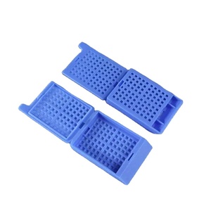 Casete de inserción cuadrado de casete de biopsia de patología plástica de laboratorio - Product Image 1