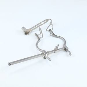 Alat Obstetri Veteriner (10 Inch Spread) Pisau Set Retraktor Perut Balfour Self Retaining 40cm untuk Bedah Anjing - Product Image 6