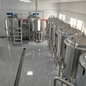 1000 लीटर स्टेनलेस स्टील 304 ब्रूवरी उपकरण स्वचालित माइक्रोब्रेवरी सिस्टम - Product Image 3