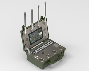 3km khoảng cách 900MHz 1.2Ghz 2.4Ghz 5.8GHz Wifi liên lạc không dây cầm tay Drone Detector - Product Image 5