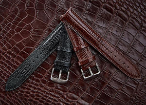 <span class=keywords><strong>Correa</strong></span> de <span class=keywords><strong>cuero</strong></span> con patrón de lagartija Universal para <span class=keywords><strong>Amazfit</strong></span> <span class=keywords><strong>Gts</strong></span> 3, repuesto de <span class=keywords><strong>cuero</strong></span> de 12/14/16/18/20/22/24mm para hombre y mujer - Product Image 6