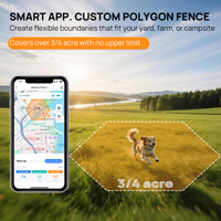 Valla Virtual Inalámbrica GPS para Perros con Ubicación en Tiempo Real, Collar Inteligente de Entrenamiento Remoto, Sistema de Valla Virtual GPS para Perros