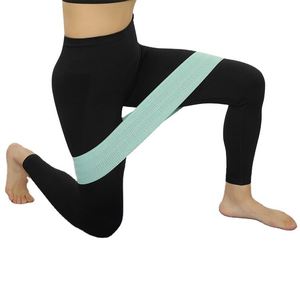 Eco-friendly Home Gym Fitness Portable Skin-friendly Light Yoga Tension Band Pink <b>Elastic</b> Strap - Product Image 5