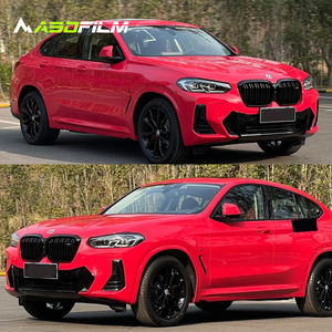 Aishide - Rollos <span class=keywords><strong>de</strong></span> Vinilo para Envolver Automóviles, Color Rojo Fresa, Serie Extinction, Película <span class=keywords><strong>de</strong></span> TPU para Envoltura <span class=keywords><strong>de</strong></span> Carrocería - Product Image 3