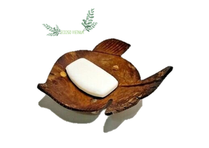 Porte-savon 100% naturel et durable à la noix de coco | Porte-savon en coquille de noix de coco avec logo laser à gravure gratuite fabriqué au Vietnam - Product Image 5