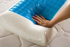 Almohadas de espuma viscoelástica con refrigeración de gel, almohada de cama de bambú ajustable, gran oferta en Arabia Saudita - Product Image 2