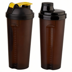 Gobelet shaker compact prêt pour la randonnée, couleur personnalisée, avec compartiment sécurisé pour infuseur à thé, idéal pour les ascensions en montagne rapides - Product Image 1