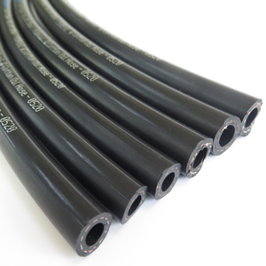 SAE 100 R6 Pushlok Niederdruck hydraulisch flexibel EN 854 1TE 3/8 "Wasser Luft Öl faser geflochtener Mehrzweck-NBR-Gummis ch lauch - Product Image 5