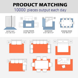 Tapetes lavabili <span class=keywords><strong>in</strong></span> <span class=keywords><strong>lavatrice</strong></span> para sala 100x140 tappetini tappeti e tappeti <span class=keywords><strong>soggiorno</strong></span> - Product Image 4